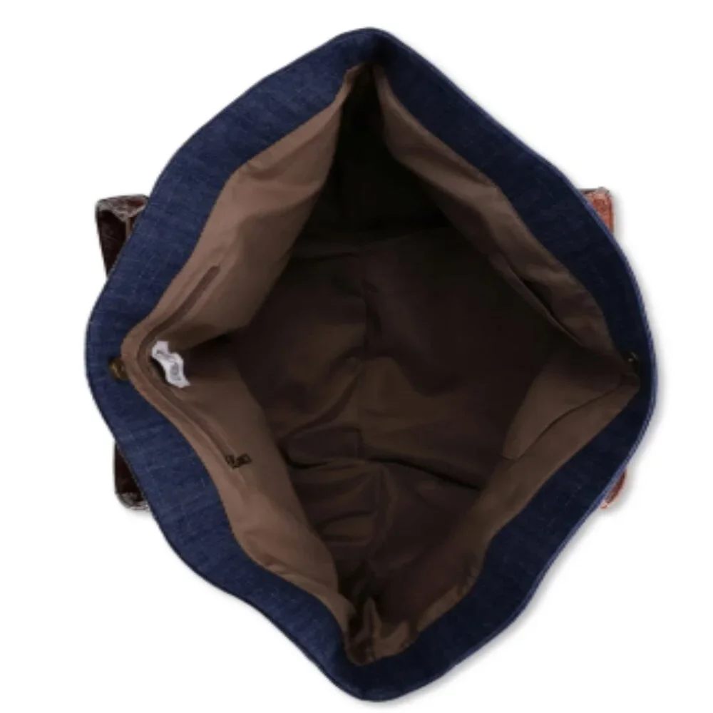 Denim tote bag - Picture 3 of 3